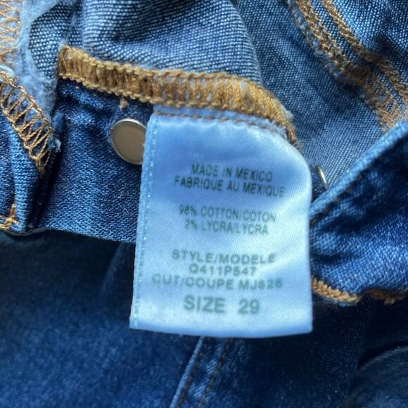 Vintage Guess Y2K Micro Mini Skirt Denim Womens Size 29 / US 8 Preppy Party - Picture 6 of 7